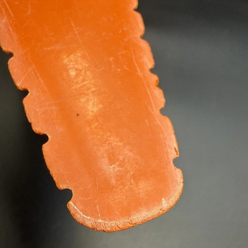 Vintage Tupperware Orange Pie Cake Pastry Server‎ Slicer #1228-1